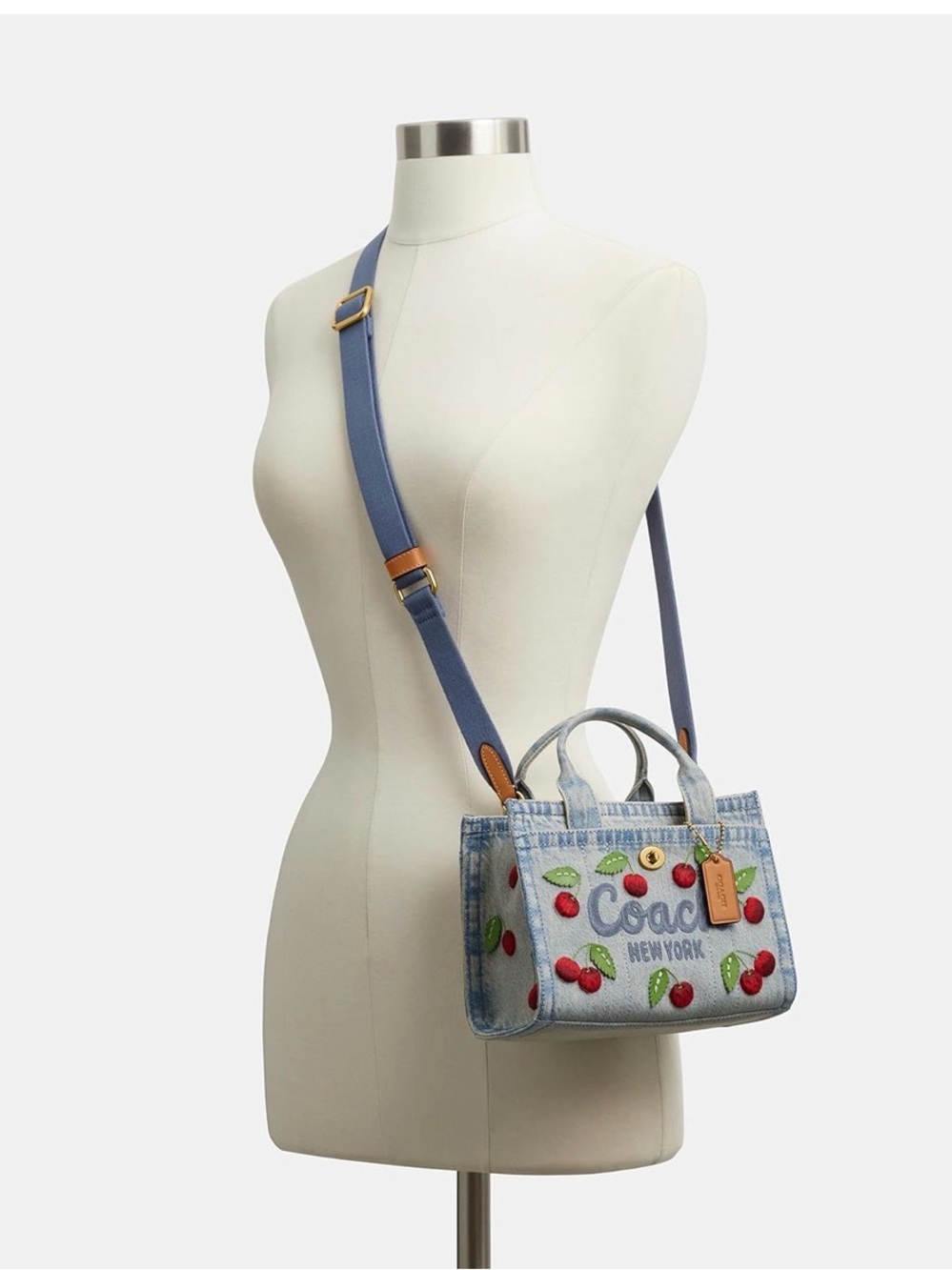 Coach Embroidered Cargo Tote 20 - Picture 5 of 6